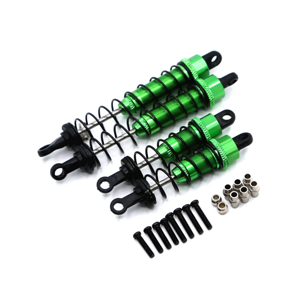 RCGF 4x Metal Oil Filled Front & Rear Shock Absorber Damper for Wltoys 12428 12423 12427 12429 FY-03 1/12 RC Car Upgrades Parts