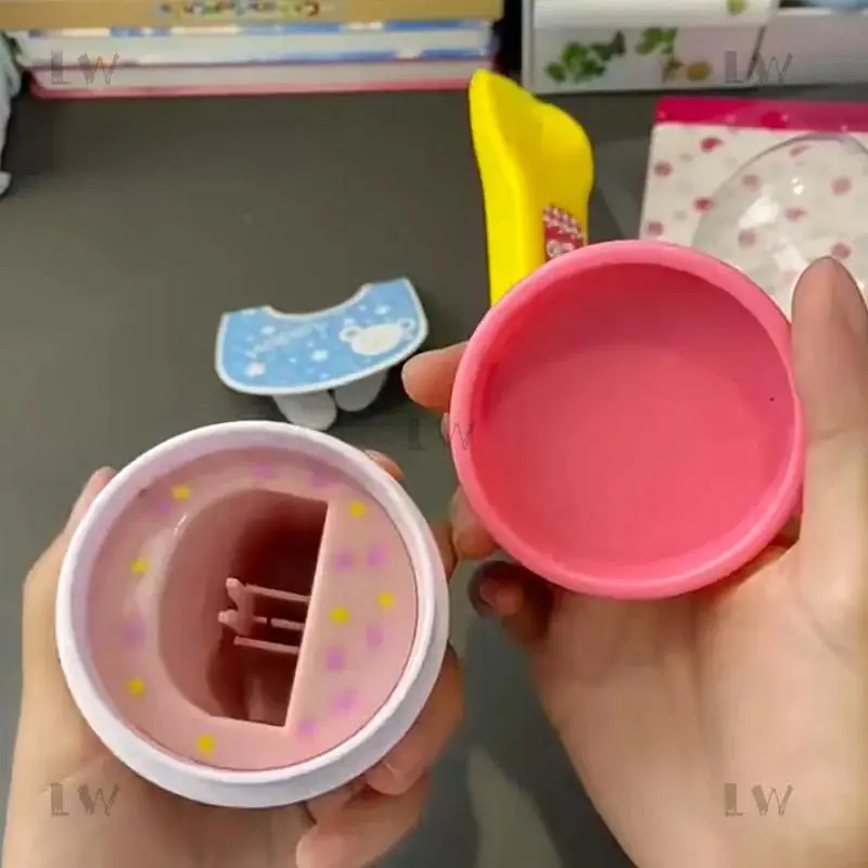 Японский игровой домик для раннего обучения, имитация ролевых игр с клубничным пудингом, игра для кормовой терапии