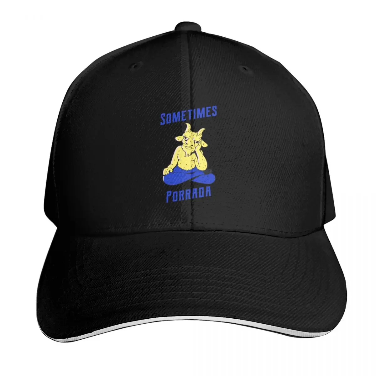 

Brazilian Jiu Jitsu Sometimes Porrada - BJJ Baseball Cap dad hat Wild Ball Hat luxury woman cap Baseball Men Women's