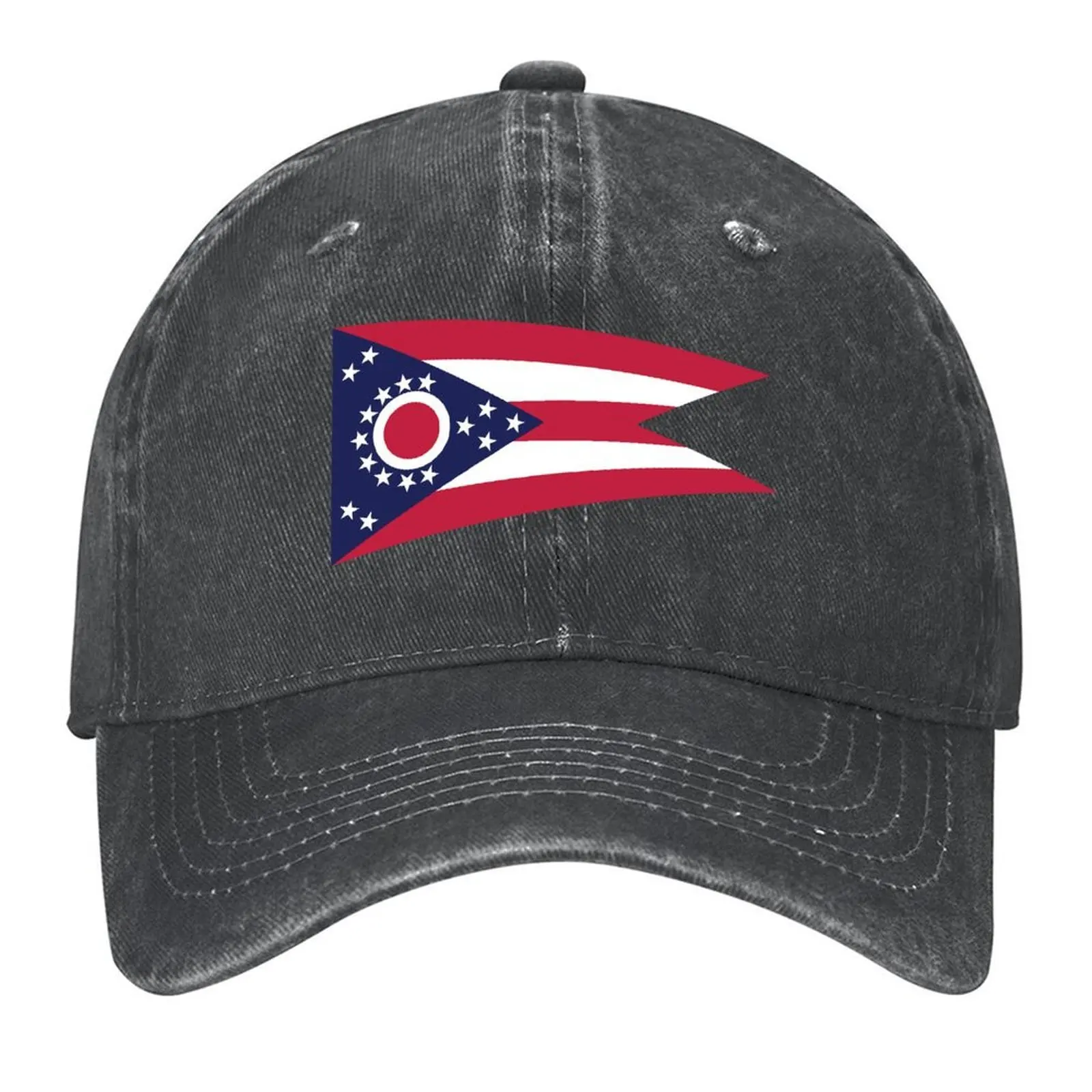 

Ohio State Flag Baseball Cap Luxury Brand Unique hats New In Hat Military Tactical Cap Women's Beach Outlet 2025 Men's
