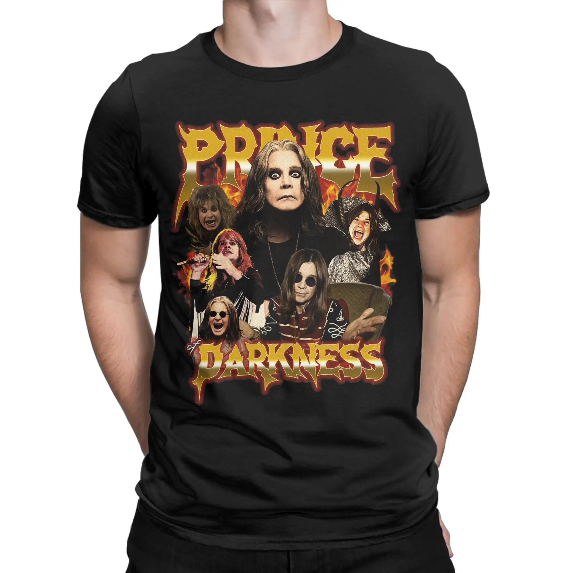 

Модная футболка Rip Ozzy Osbourne для унисекс, хлопковая футболка Black Sabbaths Back To The Beginning, одежда с короткими рукавами