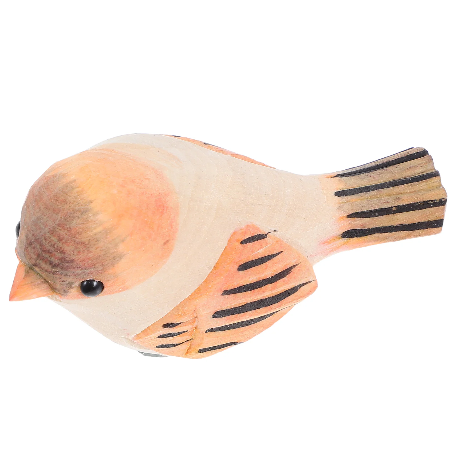 

Hand Carved Wooden Bird Small Animal Sculpture Desktop Ornament For Office Home Farmhouse Bookshelf Decoration Wood Carving Art