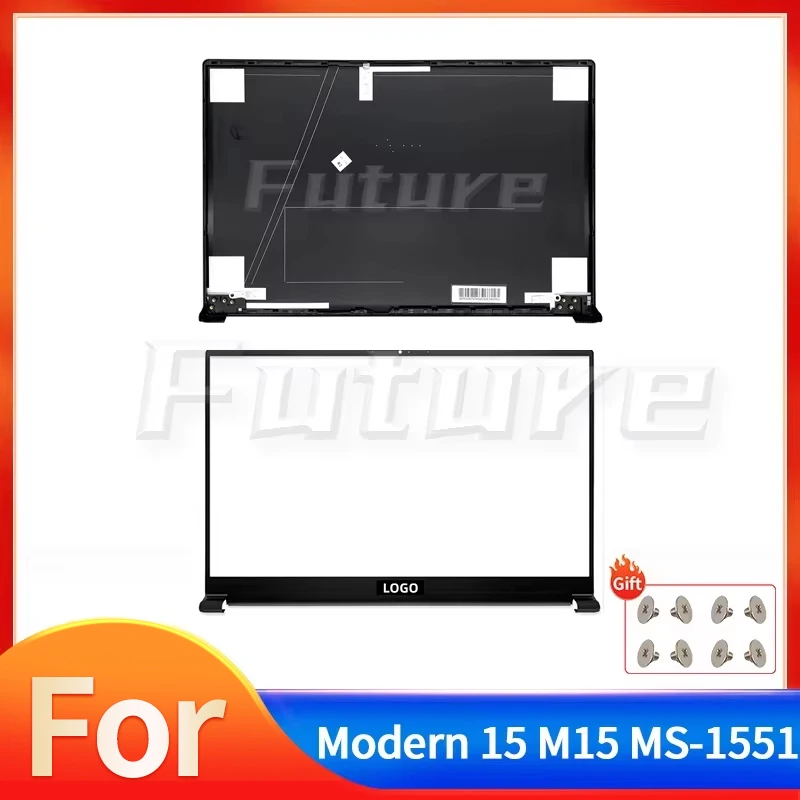 

Аксессуары для ноутбука Modern 15, A10M A10R A11M A11S MS-1551 MS-1552, задняя крышка ЖК-дисплея/передняя панель, сменный чехол
