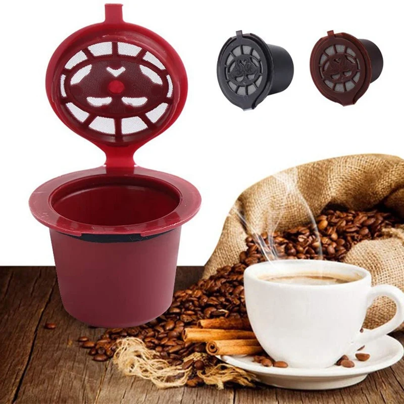 Top Verkauf 3 pcs nachfüllbare wieder verwendbare Espresso Kapsel für Nespresso Kaffee maschine wieder verwendbare Kapsel Nachfüllung leere Kapsel