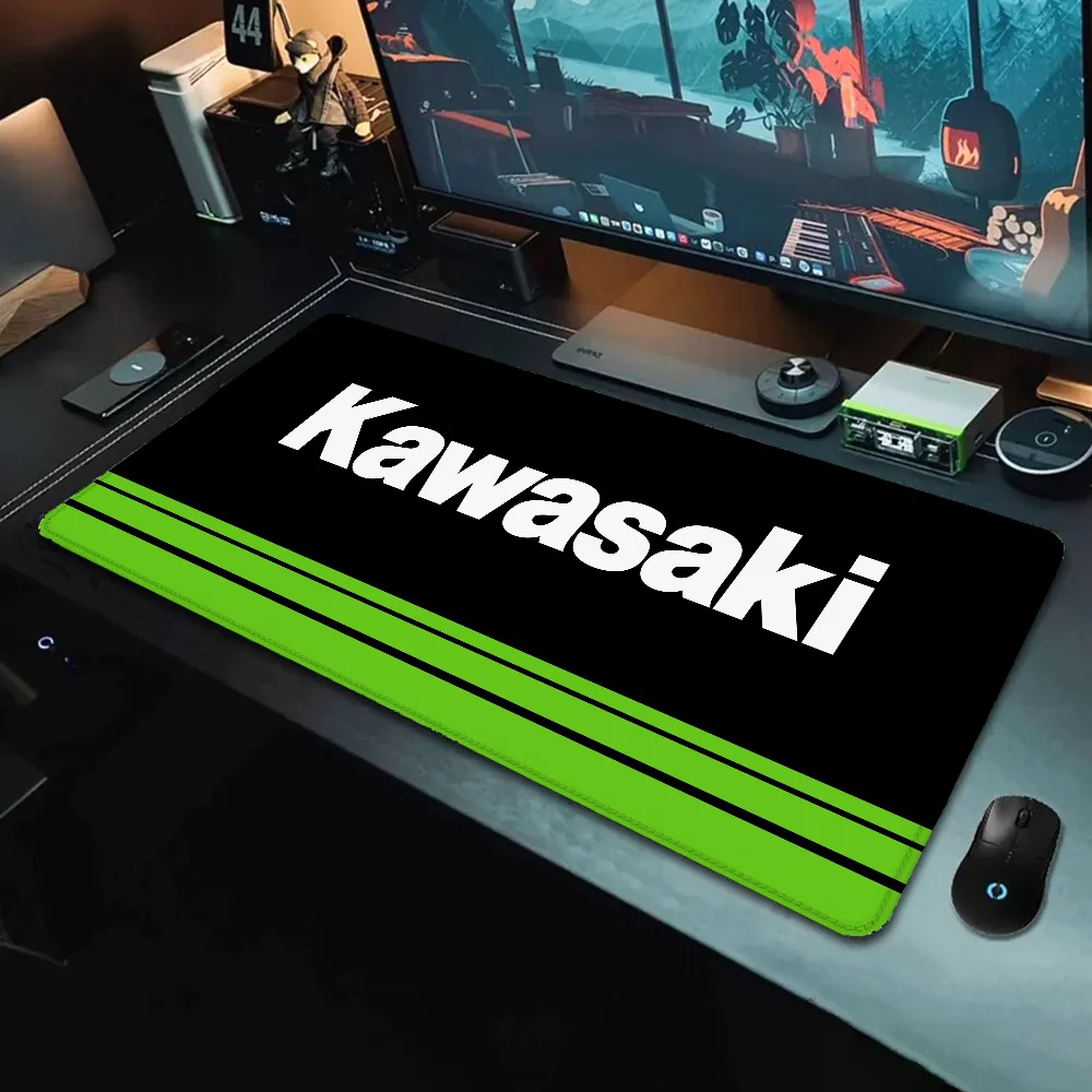 

K-KAWASAKIS Keyboard Pad Gaming Garage Mouse Pad Xxl Desk Mat Gamer Office Accessories Pc Cabinet Games Computer Desks Mousepad