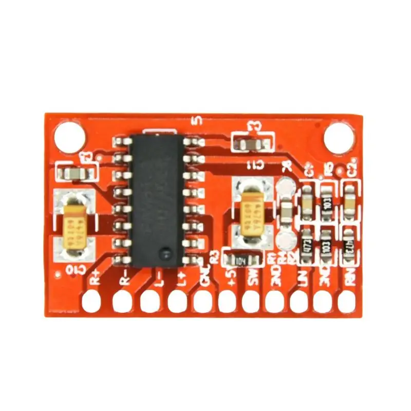 Red PCB PAM8403 Ultra Mini Digital Amplifier Board 3W Dual Channel Small Audio Power Amplifier Module