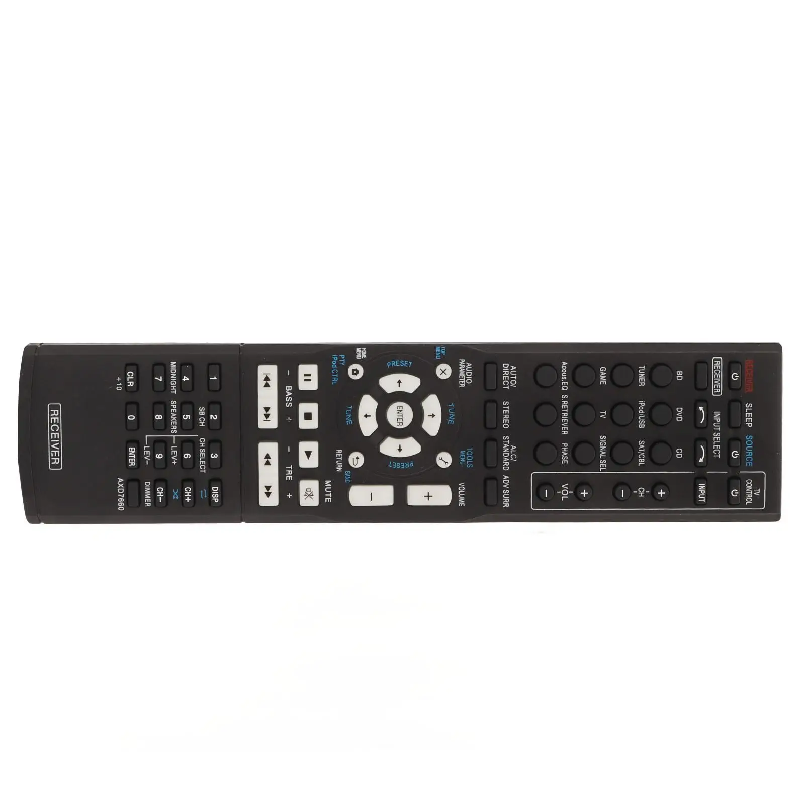 AXD7660 Remote Control for pioneer VSX-522K AV Receiver | Home Theater Replacement Remote