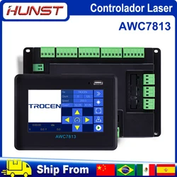 Hunst-CNC Control Motherboard System for Laser Cutting Machine, Controller Board Trocen, CO2, AWC7813, AWC708S