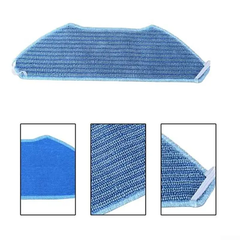 A76G-pour Lefant M2 PRO/M2S PRO/M1/M2/M2S/M2 Plus/U180 pour OKP K8 pièces de rechange chiffon de vadrouille pour aspirateur tampon de vadrouille 6 pièces