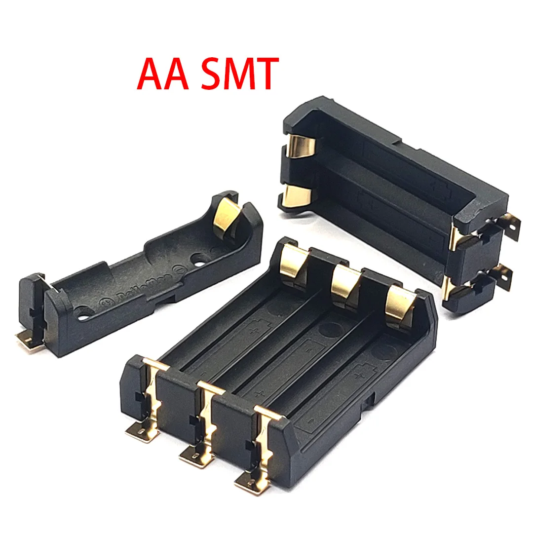 AA Battery Holder AA SMT SMD Battery Case AA SMD Battery Holder 1/2/3 Slot AA SMT Battery Box