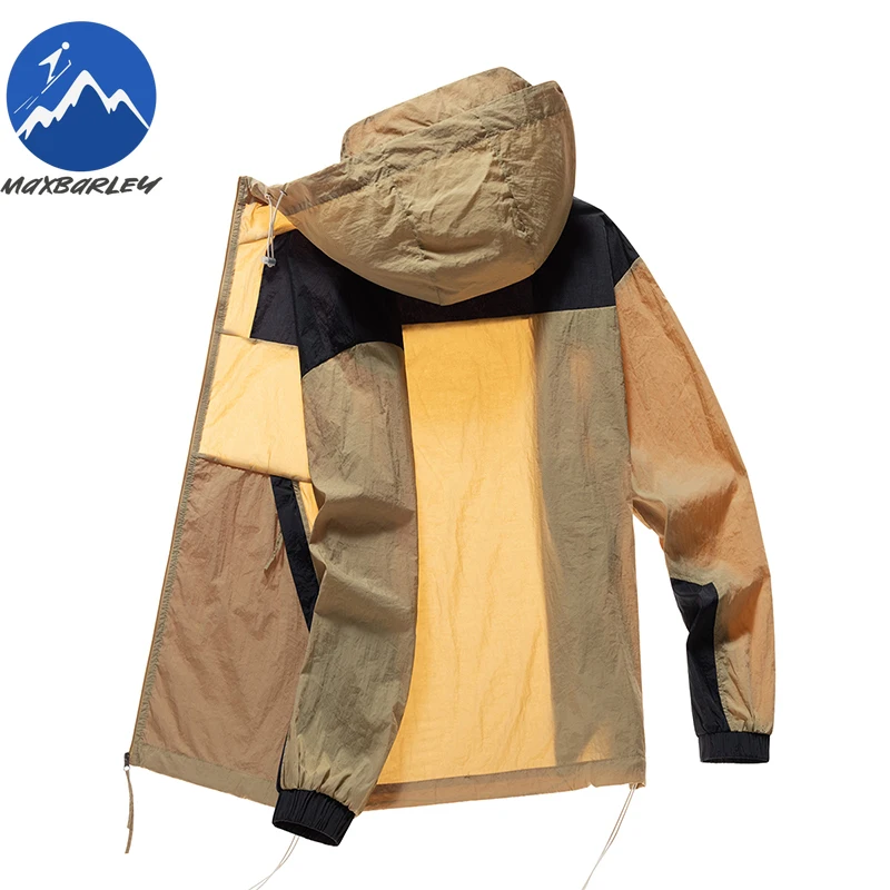 

COMXZ Men UV Jacket Running Zip-up Quick Dry Skin Windbreaker Summer Streetwear Casual Sweatshirt Coats Man Sunscreen Clothing