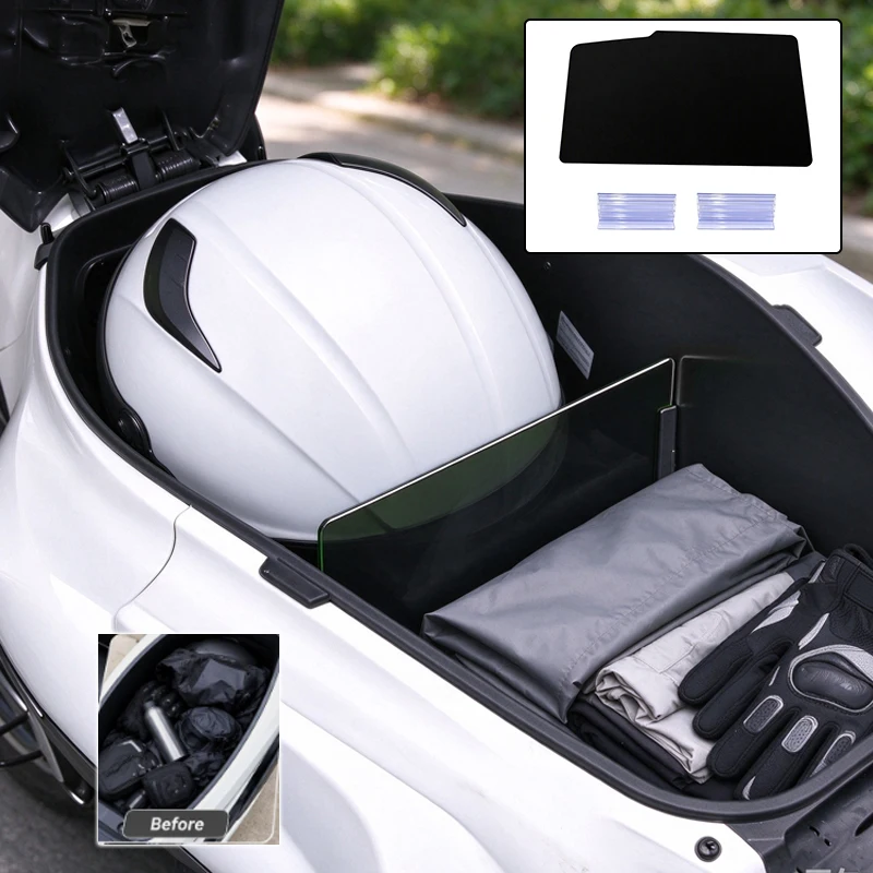 For Honda PCX160 PCX 160 2021- ADV160 ADV 160 Luggage Compartment Partition Plate Trunk Separator Compartment Isolation Plate