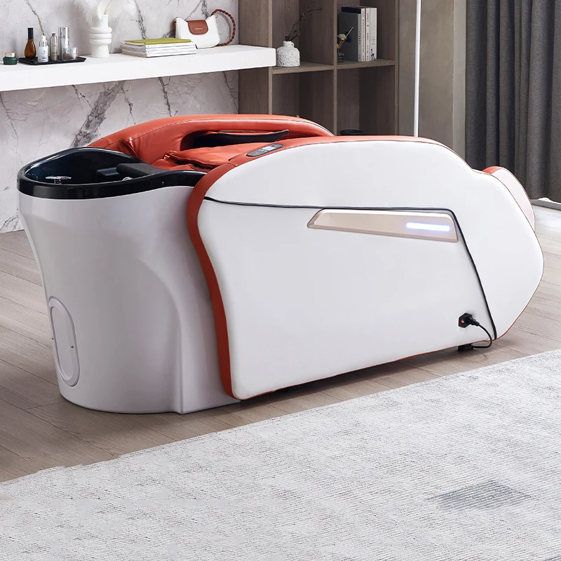 Massaggio elettrico intelligente Shampoo Letto Barbiere Parrucchiere speciale Letto di bellezza Salone Tina Pedicura Mobili per salone spa