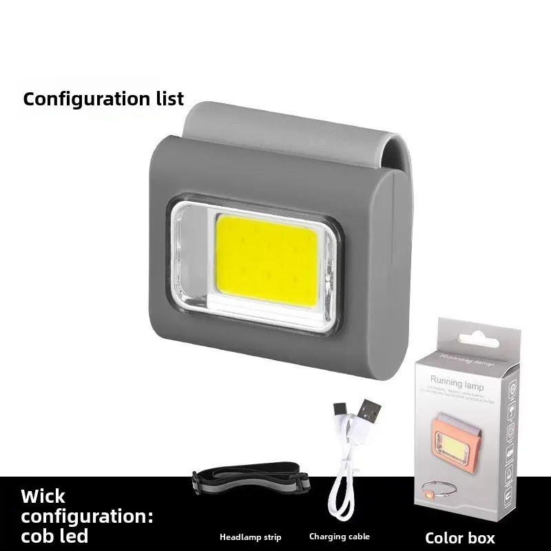 كشافات أمامية جديدة متعددة الأغراض مع امتصاص مغناطيسي وشحن TYPE-C: محمولة، مشبك للملابس، مناسبة للجري #1