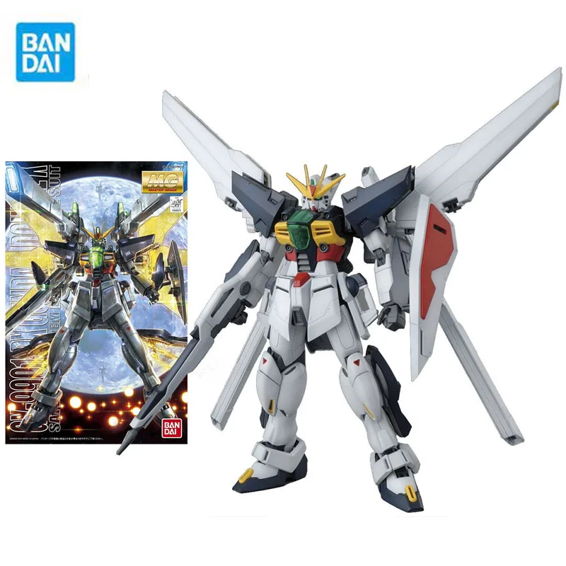 

Bandai Genuine Gundam 1/100 Model Garage Kit MG Series GX-9901-DX GUNDAM DOUBLEX Anime Action Figure Toys for Boys Collectible