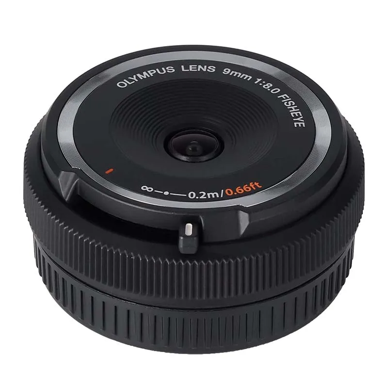 New 9mm f/8.0 Olympus Fisheye Lens BCL-0980 For Micro 4/3 Camera