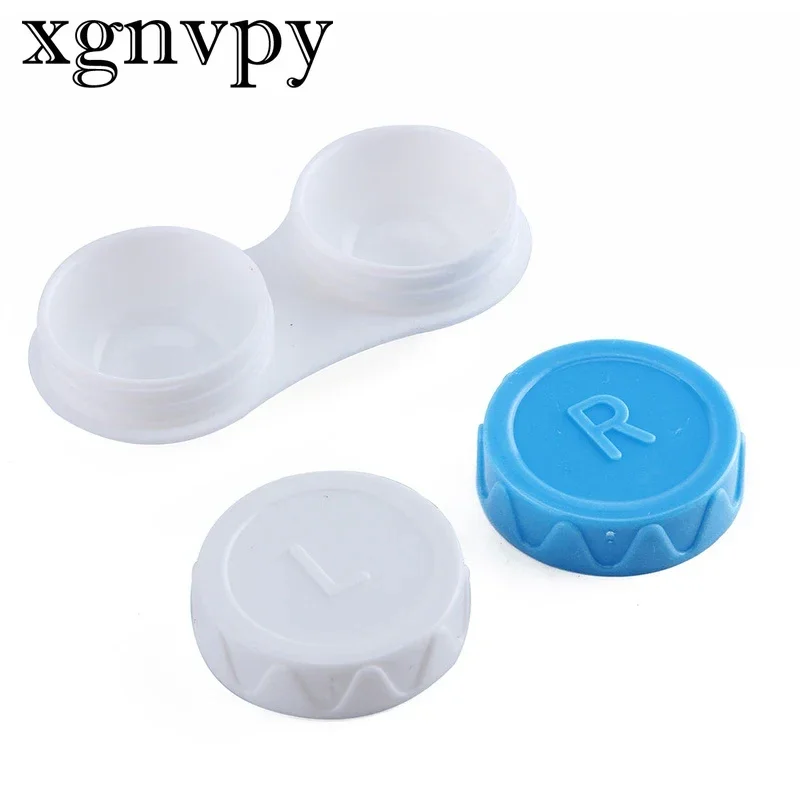 Xgnvpy Contact Lens Double Box Companion Case Portable Double Box Contact Lens Care Case Double Box