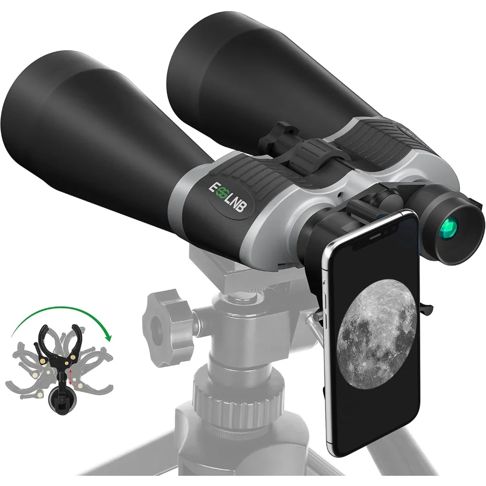 

Astronomy Binoculars 13-39X70 Zoom Giant Binoculars with Tripod Adapter Phone Adapter and Case for Bird Watching Hunting