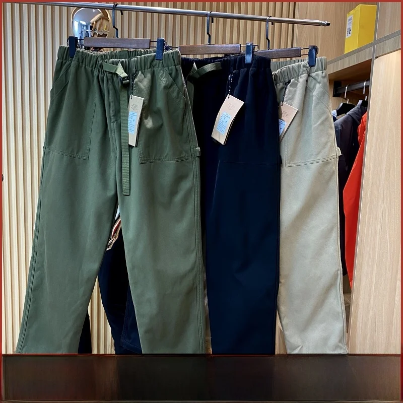 

Мужская рабочая одежда в стиле ретро, брюки Thiened Fce, хлопковые прямые повседневные брюки, модные городские зимние длинные брюки