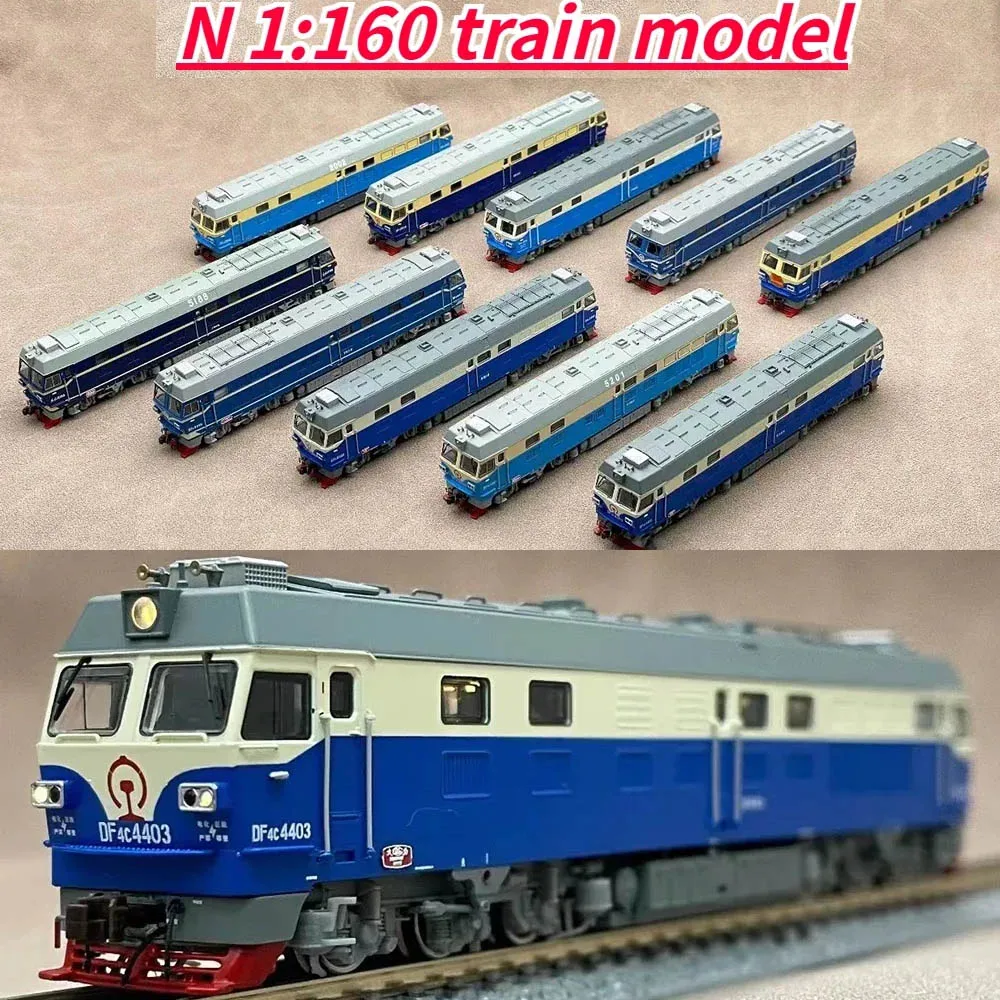 N スケール 1/160 東風 4C ディーゼル機関車 DF4C タッチ照明鉄道車両おもちゃさまざまなスタイルが利用可能