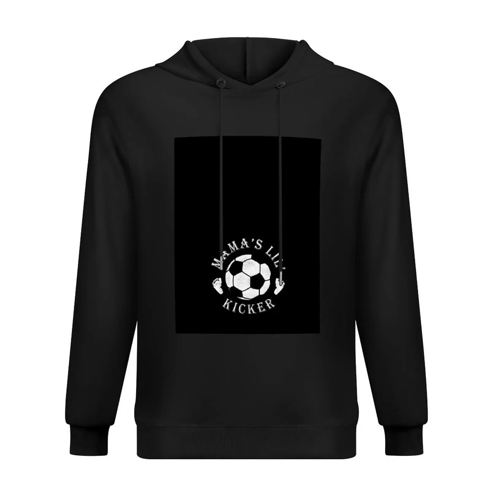 

Mom Pregnancy,Funny Maternity Gift Mamas Lil Kicker Hoodie male clothes men wear autumn clothes anime clothes graphic hoodie