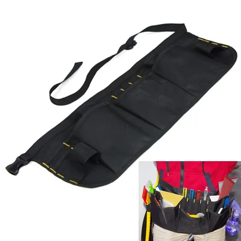 EHDIS Oxford Waist Tool Belt Bag Waterproof Utility Pouch Organizer Vinyl Wrap Tool Holder For Car Sticker Film Installation