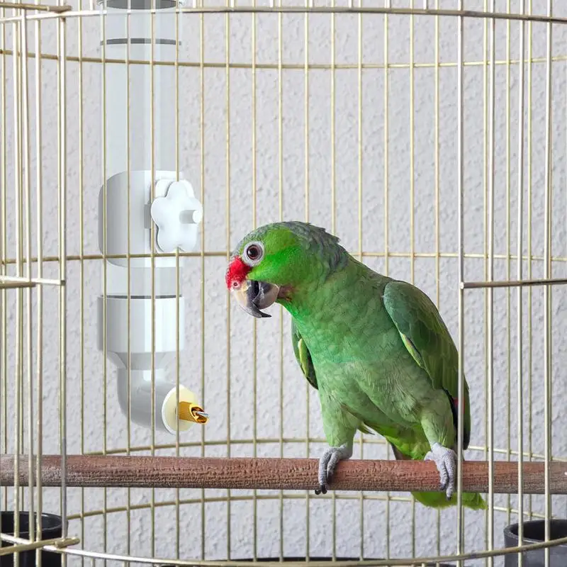 Birds Water Feeder Automatic Bird Cage Suspended Parakeet Water Dispenser for Cage Budgie Drinker Bottle Acrylic Parrot Drinker