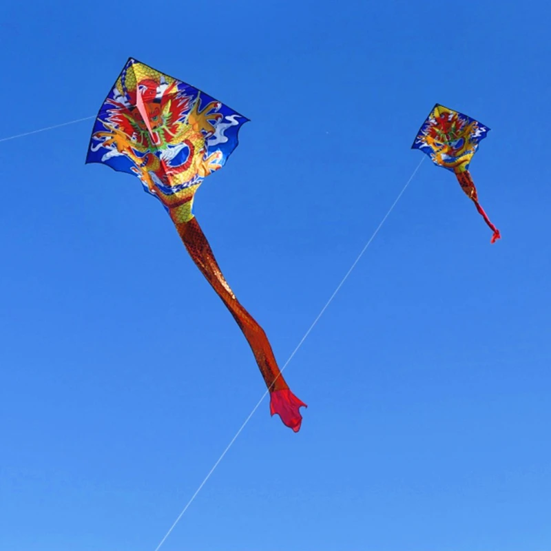 Free shipping 360cm large dragon kite flying outdoor fun toys for children nylon kite traditional kite professional kites flying