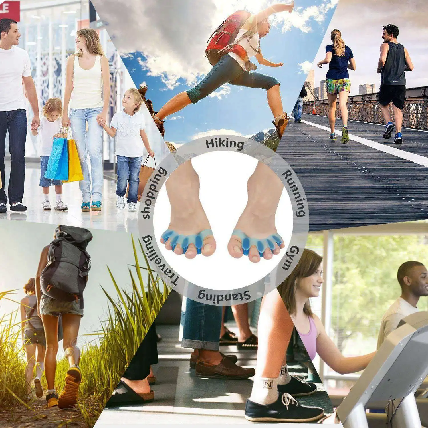 

【Must-Haves】Bunion Corrector And Bunion Relief Kit & Corrector, Toe Separator,Bunion Relief Protectors New Material Gel