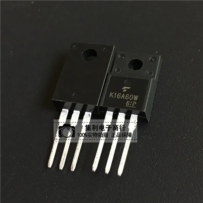 

10PCS/Lot TK16A60W K16A60W MOS TO-220F 16A 600V TO-220F New And Best