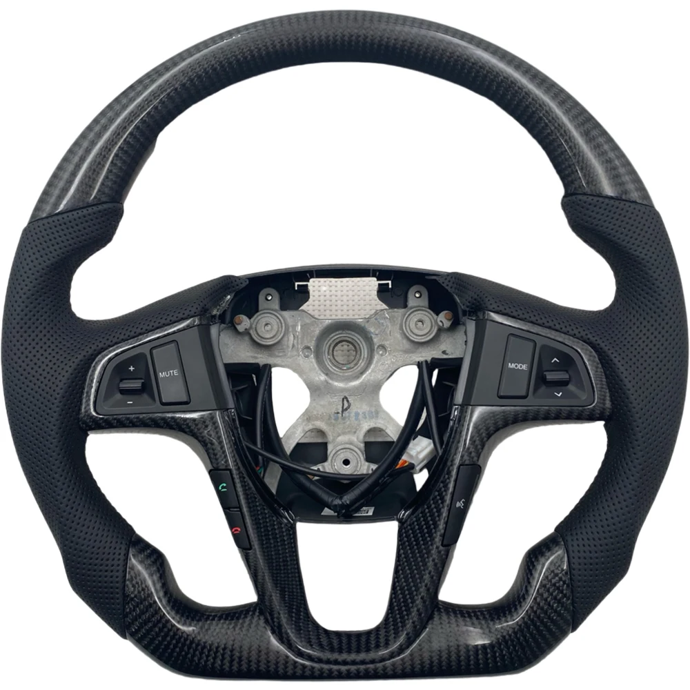OEM 56171-0UTXW for Hyun-dai RV parts VERNA Customized carbon fiber multi-functional steering wheel 561710UTXW