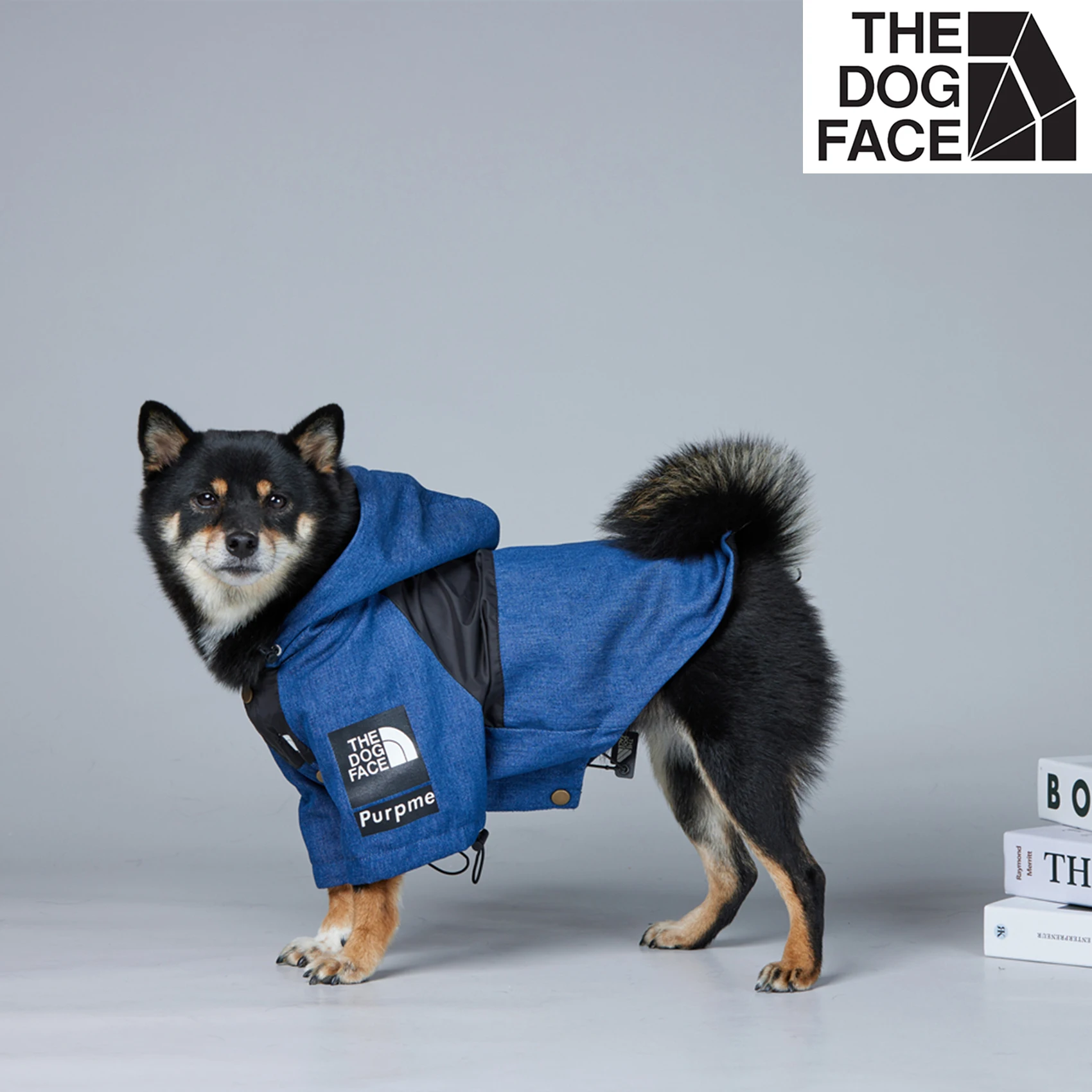 

Pet Denim Jacket Dog Warm Coat Pet Outdoor Clothes Adjustable Durable Clothing Cute Puppy Windproof Clothes Comfortable