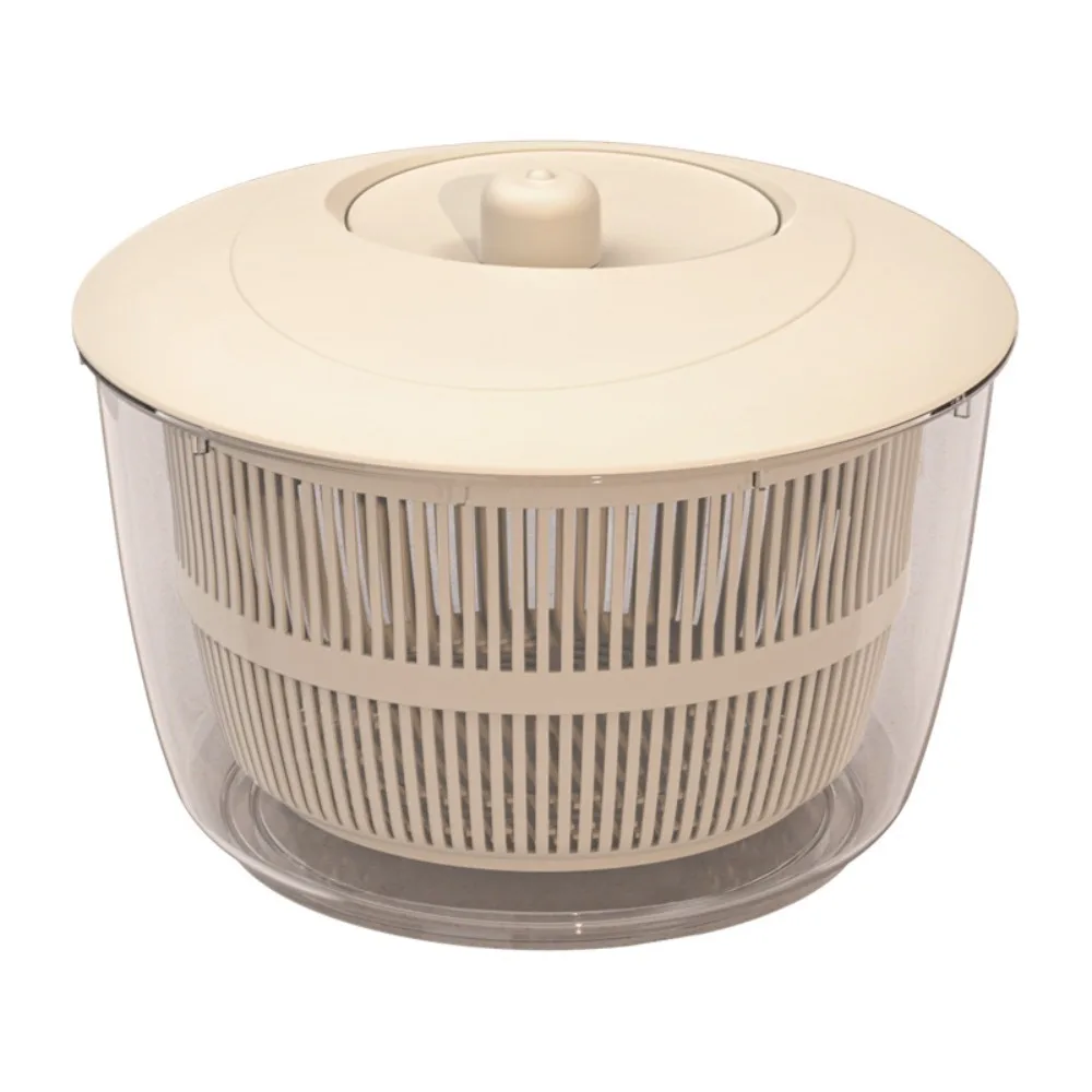 

Manual Rotating Vegetable Dehydrator Multi-Function Home Use Fruit Cleaning Basket Water Drain Vegetable Cleaning Basket Kitchen