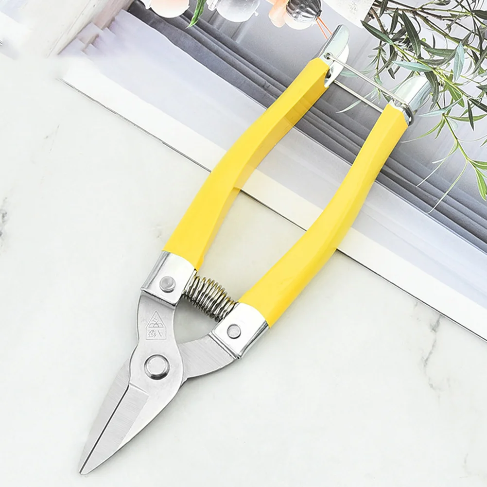 1 Set of Wicker Rattan Pick Webbing Prying Scissor Garden Baskets Rattan Pick Basket Weaving Supply basket weaving supplies