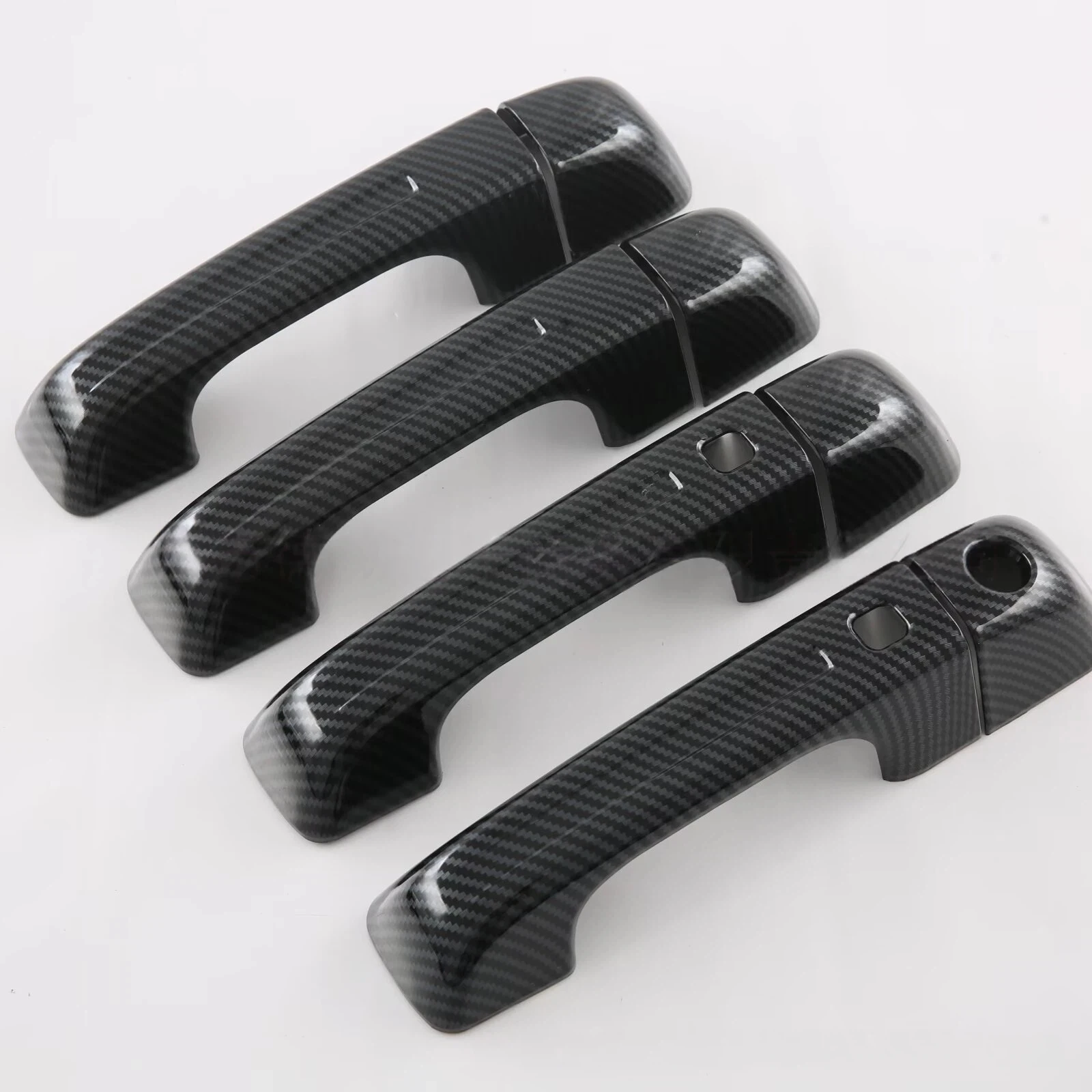 

Suitable for Dodge T-Rex carbon fiber pattern handle sticker door handle decoration RAM outer handle cover modification