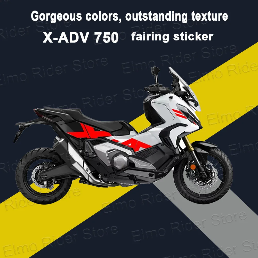 For Honda XADV 750 X-ADV 750 X ADV 750 2021 2022 2023 2024 Modification Accessories Motorcycle Sticker Anti-Scratch PVC Sticker