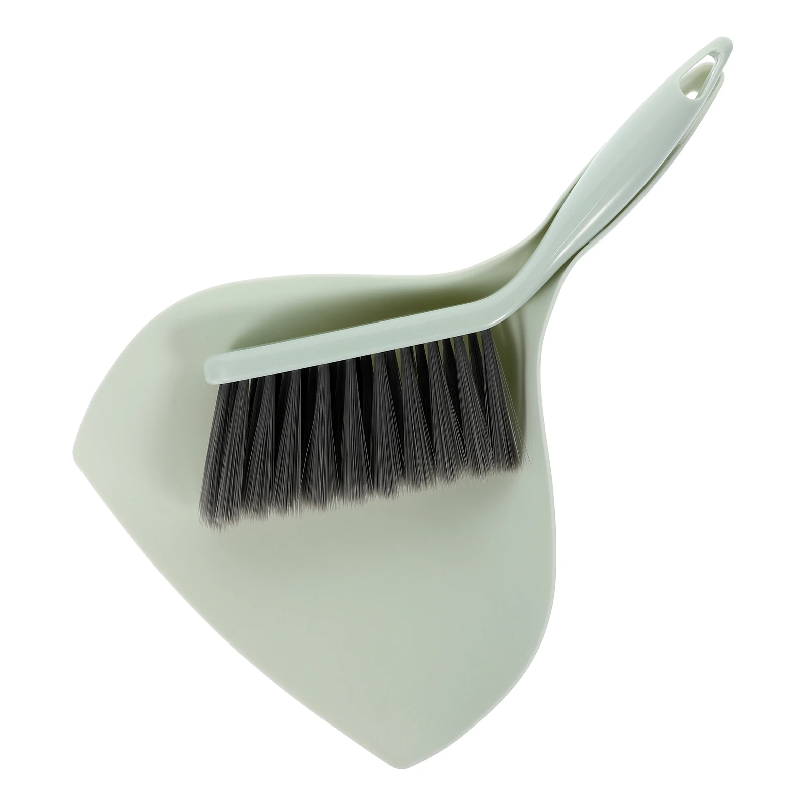 

Green Desktop Cleaning Broom Small Dustpan Set Mini Sweeping Brush Portable Easy Storage Keyboard Hair Dirt Removal