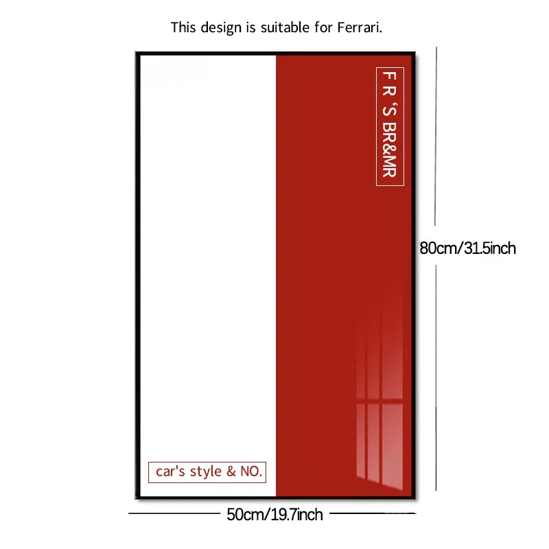 لوحة حائط جديدة مناسبة لسيارة ليجو 42207 فيراري F1 SF-24 نموذج سيارة مثبت على الحائط صندوق عرض إطار صور
