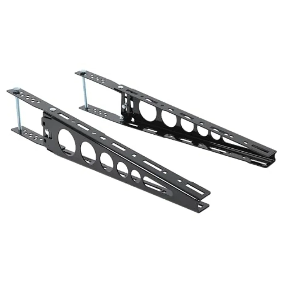 Kojem RV Bumper-Mounted Generator Cargo Carrier for Campers Trailers RV Rear Luggage Basket Rack Tray Kit Assembly Designed for