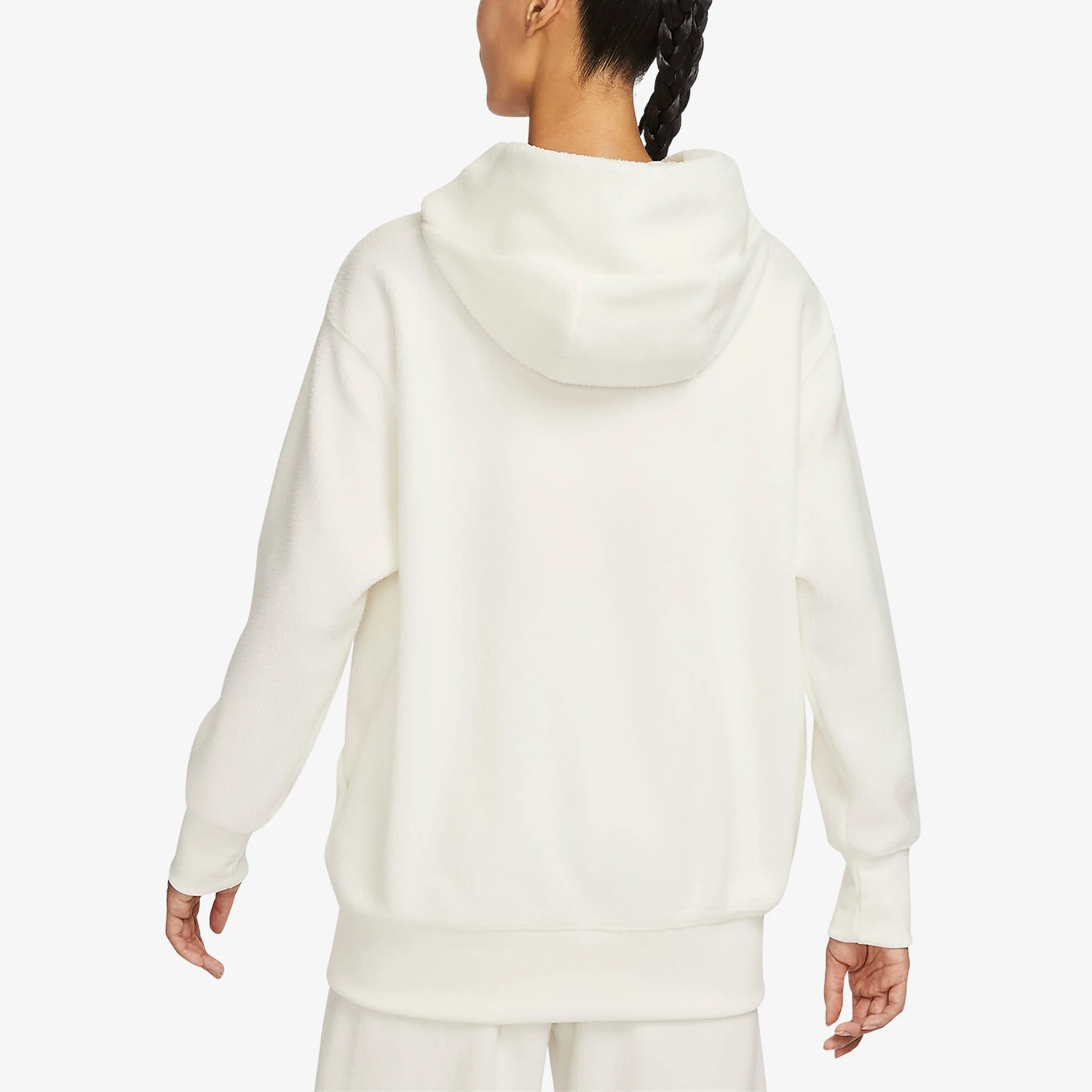 Nike genuine new women's fleece loose fitting hooded sweatshirt DQ6841-133