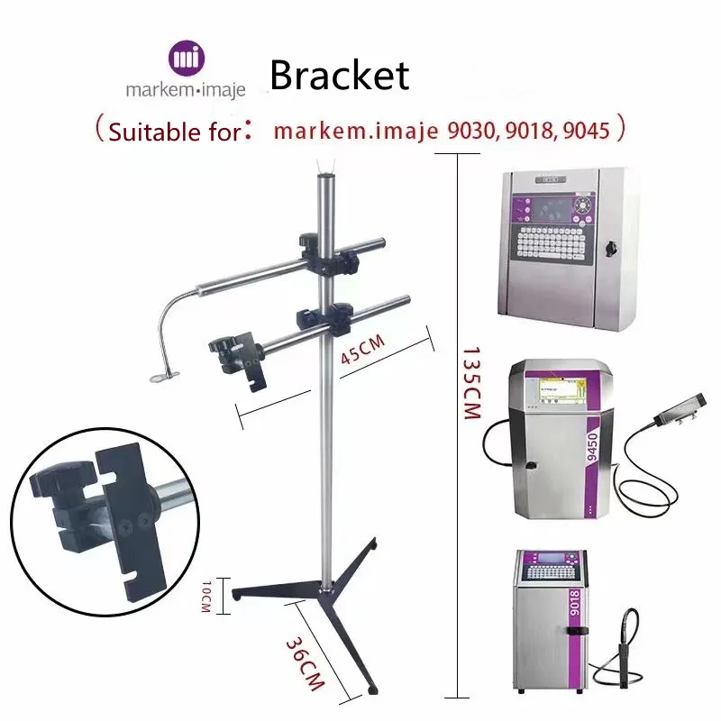 Staffa di supporto per stampante portatile universale per stampante portatile stampante per piccoli caratteri