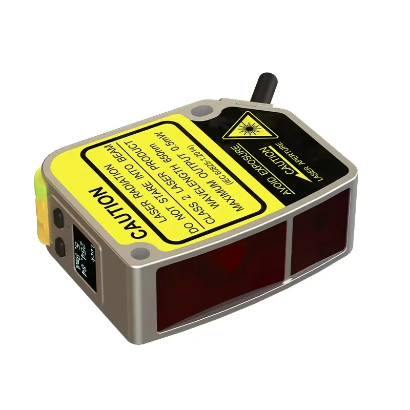 FLR-100-RS485-M OLED Digital Display High Accuracy Laser Displacement Distance Sensor for Angle Linear Position Measuring