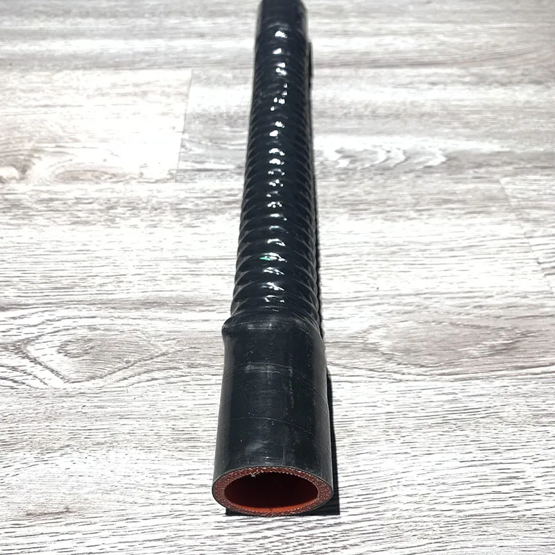 ID30-50MM Black Universal Car Silicone Flexible Hose Radiator Tube Pipe For Air Intake High Pressure High Temperature