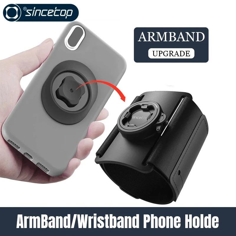 ArmBand Phone Holder for Running Hiking,Quick Mount Sports Fitness,Detachable Workout for iPhone Samsung Google Pixel