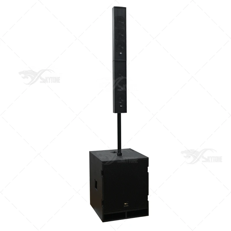 AL Series  Sound Column Active 15 Inch Subwoofer Portable Combination Speaker with Worktable