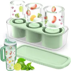 Ice Cube Tray Refrigerator Silicone Ice Mold Household Whiskey Coffee Ice Tray Ice Mold For 20OZ 30OZ 40OZ