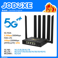 JODUXE NR800 5G CPE WiFi 6 Router WiFi 6 Dual-Band Performance Home and Office Router 4G/5G Enterprise-Grade Hardware