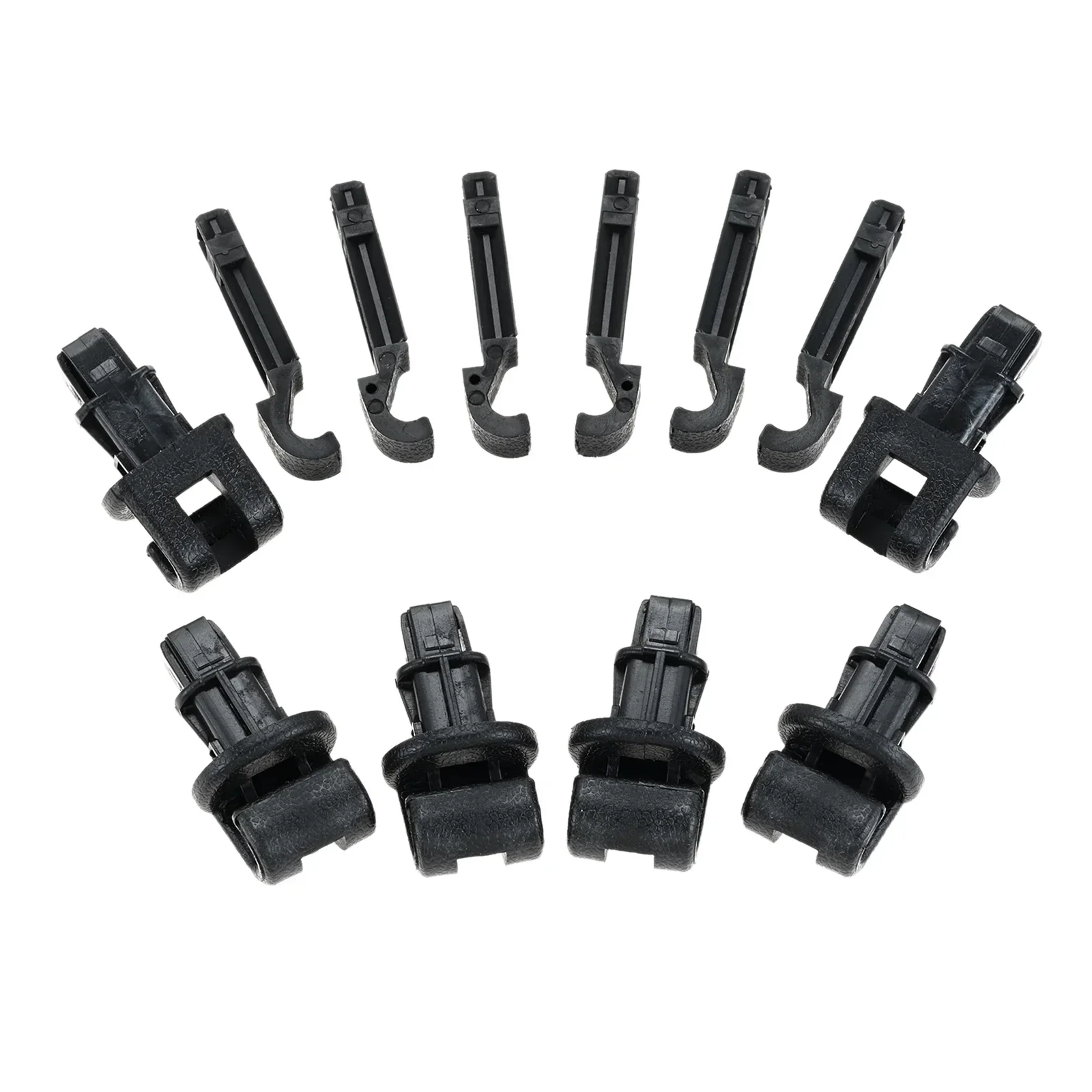 6pcs Car Rear Sliding Door Sunshade Holder Hooks Clips Auto Fastener & Clip Replace 83-715-SHJ-A21ZA for Honda Odyssey 2005-2010