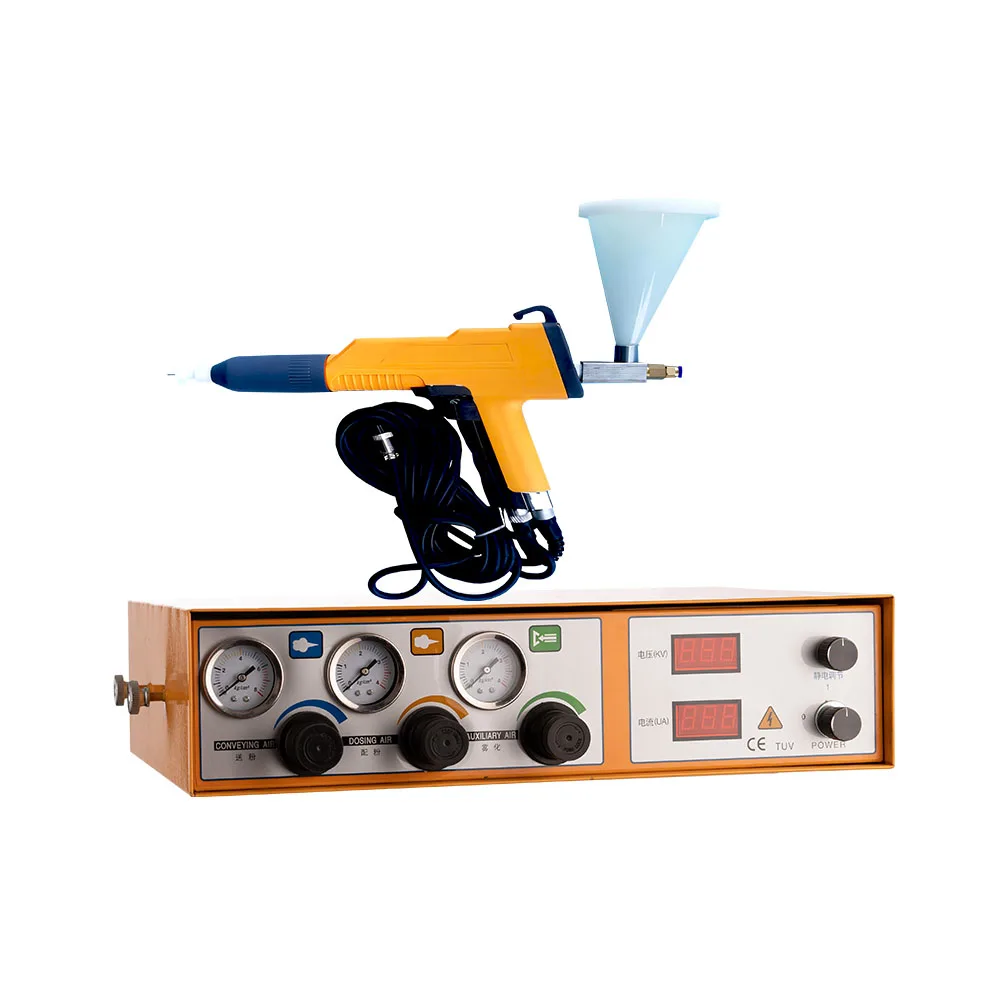 xx-Funnel Shaped Powder Cup Manual Electrostatic Powder Coating Powder Coating Machine