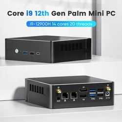 Kingnovy 12th Gen Mini PC Gamer Intel i9 12900H i7 1260P i5 1235U Windows 11 PCIE4.0 Dual LAN 2.5G Gaming Mini Computer WiFi6